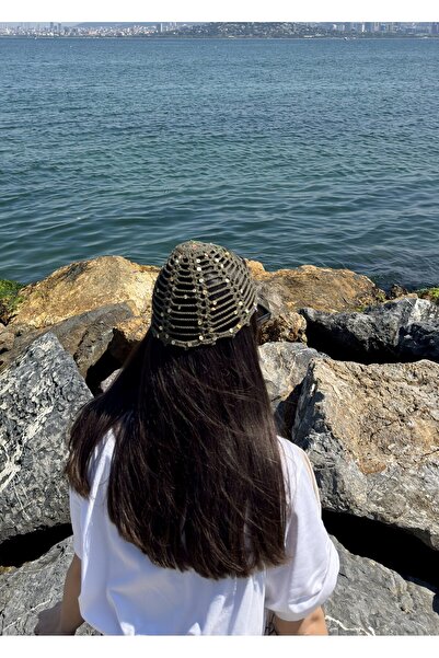 nowglamup Khaki Crochet Hair Accessory