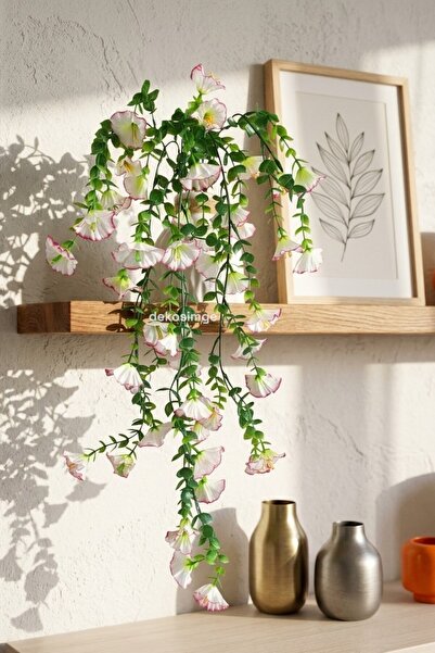 Dekosimge Yapay Sarkan Bitki Sarmaşık 5 Dallı 75 Cm Çiçek Begonvil Bahardalı ...