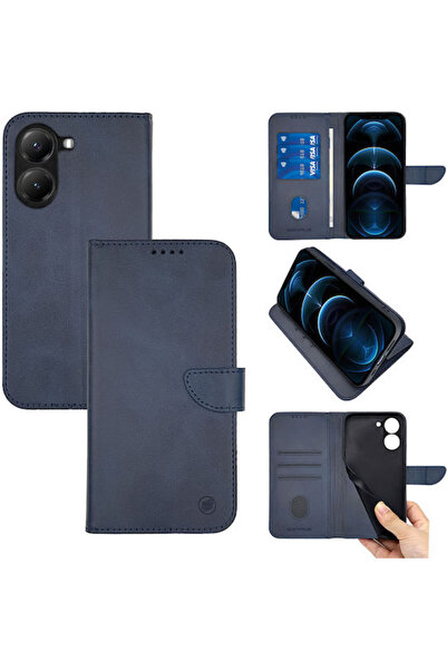 Other Σονίκ Αστική Θήκη Πορτοφόλι Xiaomi Poco X7 Pro 5g Σκούρο Μπλε