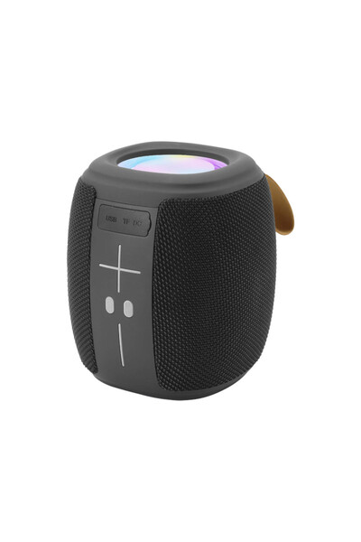 AKAI ABTS-V5BK Μαύρο φορητό μίνι ηχείο Bluetooth με USB, SD, FM, AWS, LED, Ha...