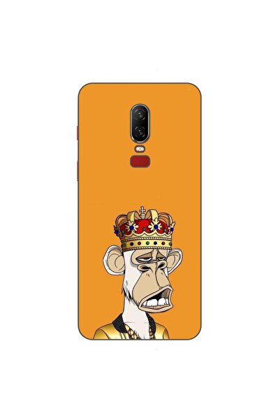OEM Husa compatibila cu OnePlus 6 Silicon Gel Tpu Model NFT Royal Ape