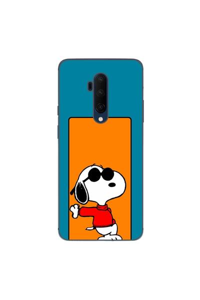 OEM Husa compatibila cu OnePlus 7T Pro Silicon Gel Tpu Model Snoopy