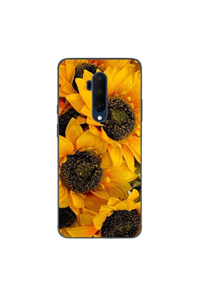 OEM Husa compatibila cu OnePlus 7T Pro Silicon Gel Tpu Model Floarea Soarelui