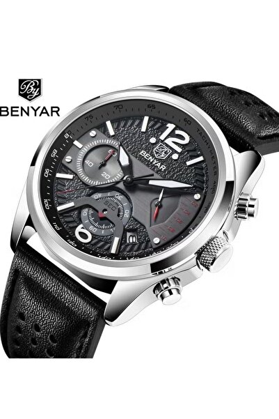 Benyar Watches for Men Watch Quartz Luxury Chronograph Waterproof Watch 5171