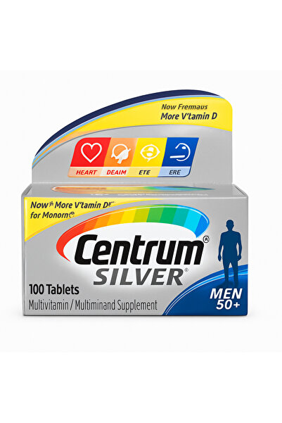 Centrum سينتروم سيلفر 100 قرص | Silver 100 Tablet