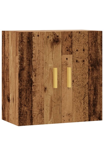 vidaxl Wall cabinet, aged wood, 60x31x60 cm, processed wood