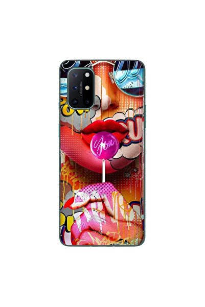 OEM Husa compatibila cu OnePlus 8T Silicon Gel Tpu Model Pop Art Lolipop