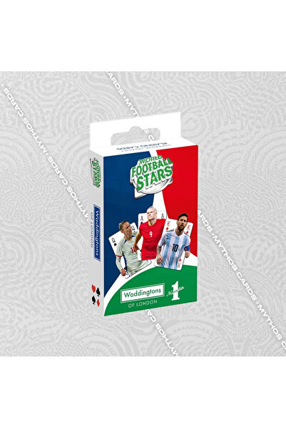 Mythos Cards بطاقات لعب نجوم كرة القدم العالمية وادنجتونز رقم 1