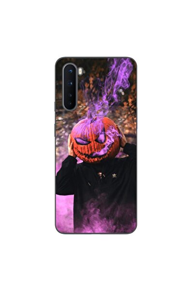OEM Θήκη συμβατή με OnePlus Nord από σιλικόνη gel TPU με σχέδιο κεφαλής κολοκ...