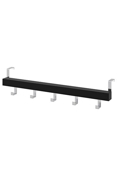 IKEA TJUSIG Hanger for door/wall, black, 60 cm