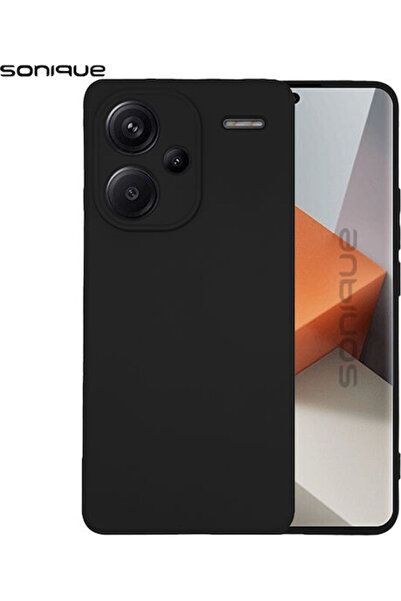 Other Sonique Back Cover Silicone / Fabric Black (Redmi Note 13 Pro+)