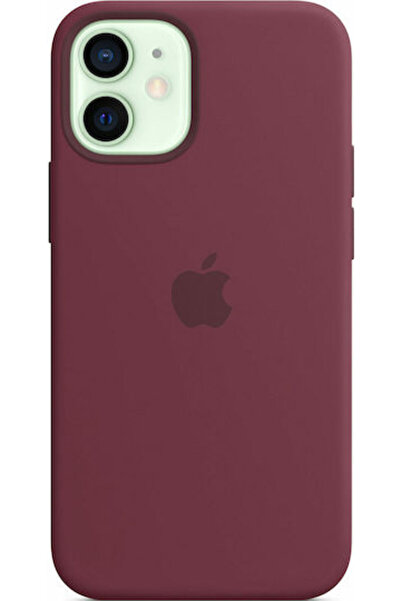 Apple Θήκη Πλάτης Σιλικόνης Μπορντό (iPhone 12 mini) Κωδικός: MHKQ3ZM/A