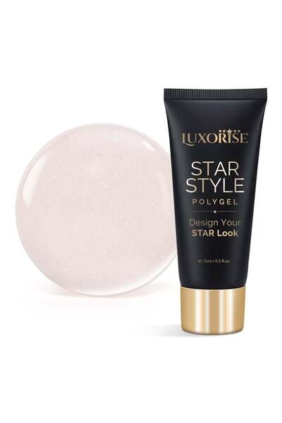 LUXORISE Polygel STAR STYLE - Colecția STAR SIGNATURE, Skin Couture, 15ml