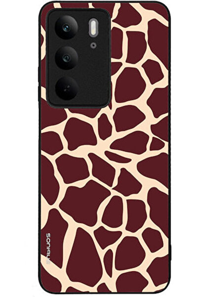 Other Σειρά Sonique Animal Print Realme C75 4G Θήκη Καμηλοπάρδαλης