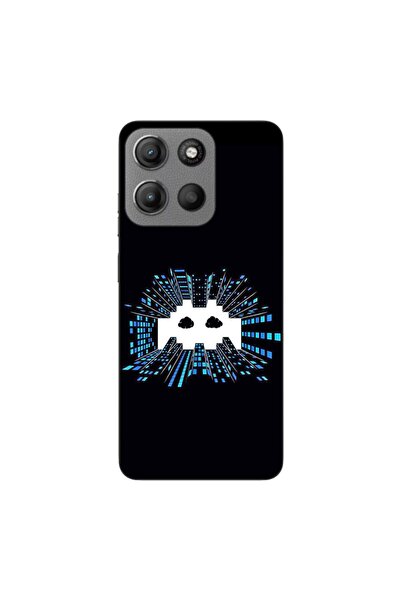 OEM Case compatible with Motorola Moto G15 Silicone Gel Tpu Model Sky Invaders