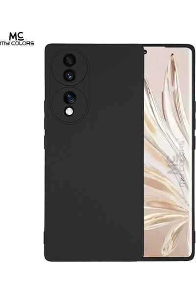 Other Σονίκ Πίσω Κάλυμμα Σιλικόνης Μαύρο (Honor 70)