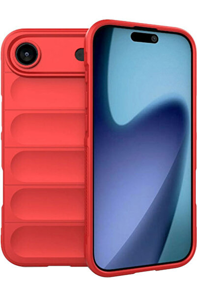 Techsuit Μαγική Πίσω Θήκη Σιλικόνης Κόκκινη (iPhone Air)