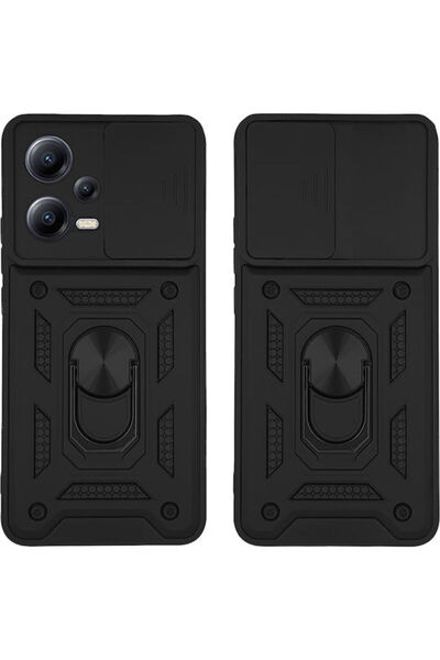 Other Sonique Πίσω Κάλυμμα Σιλικόνης / Πλαστικό Μαύρο (Redmi Note 12 5G / Poc...