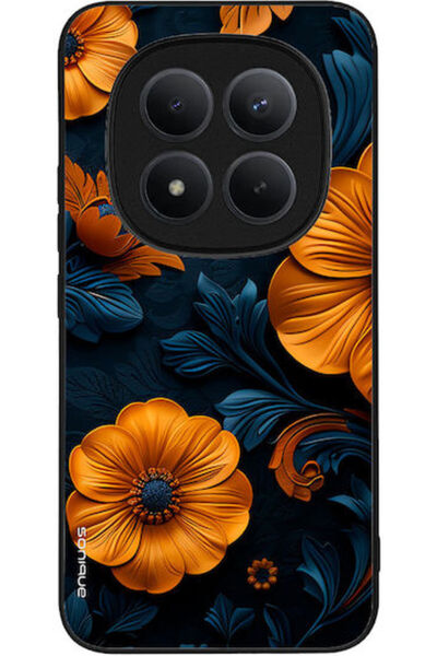 Other Θήκη Sonique Σειρά 3D Λουλούδια Xiaomi Redmi Note 15 Pro Plus 5G Πορτοκ...