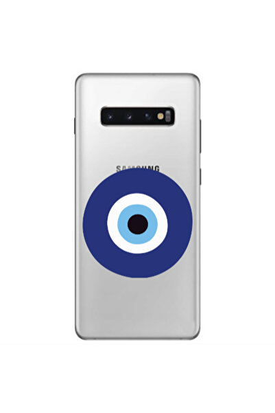 Other Samsung S10 Plus Evil eye bead Transparent Silicone TPU Θήκη
