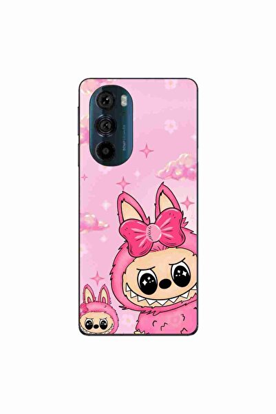 OEM Husa compatibila cu Motorola Edge 30 Pro Silicon Gel Tpu Model Labubu Pin...