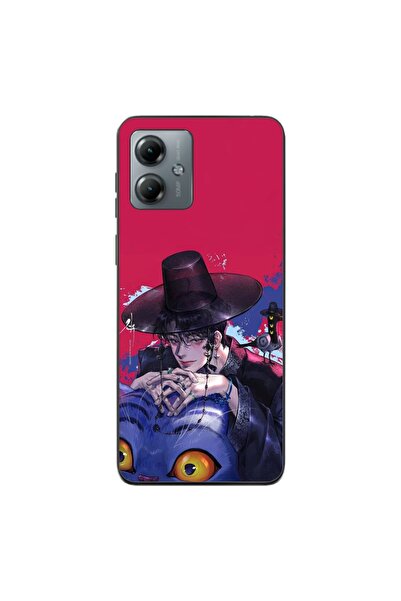 OEM Husa compatibila cu Motorola Moto G14 Silicon Gel Tpu Model KPop Demon Hu...