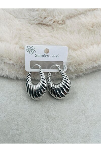Bozhi Steel Earrings 370 Silver Special Gift Gold