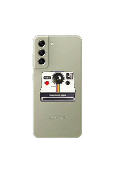 Other Samsung S22 Polaroid land camera Transparent Silicone TPU Θήκη