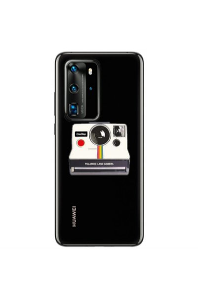 Other Huawei P40 Pro Polaroid land camera Transparent Silicone TPU Θήκη