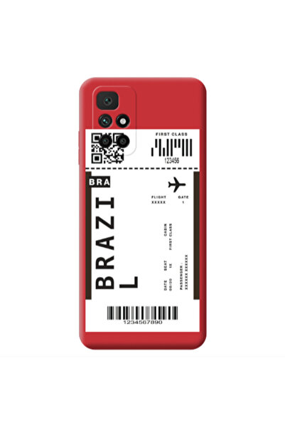 Other Xiaomi Redmi 10 2022 Brazil BRA Red Colored Silicone TPU Θήκη