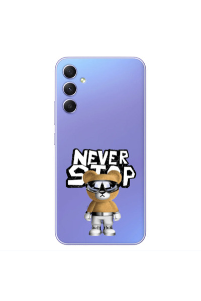 Other Samsung A15 5G Never stop Transparent Silicone TPU Θήκη