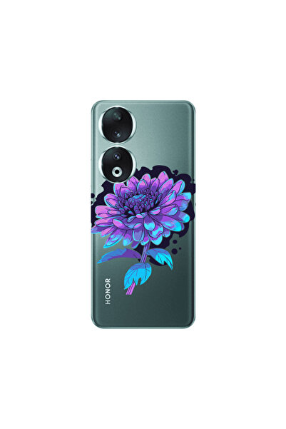 Other Honor 90 5G Witch flower Transparent Silicone TPU Θήκη