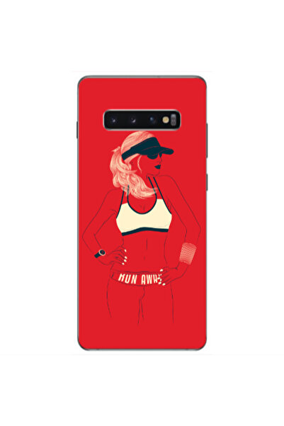 Other Samsung S10 Plus Run away Transparent Silicone TPU Θήκη