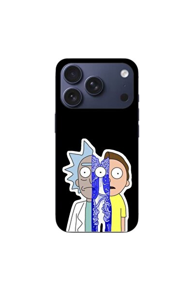 OEM Husa compatibila cu Apple iPhone 17 Pro Silicon Gel Tpu Model Rick And Mo...