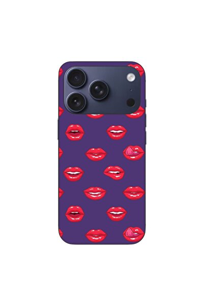 OEM Husa compatibila cu Apple iPhone 17 Pro Silicon Gel Tpu Model Buze Pattern