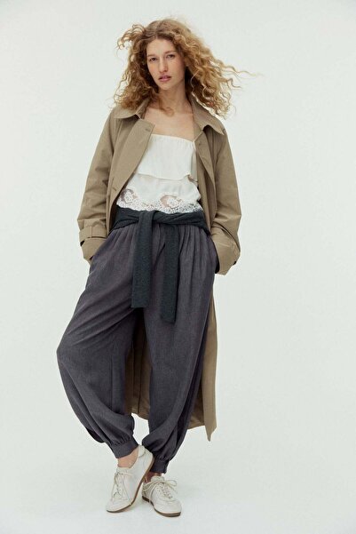 H&M Pleated balloon trousers