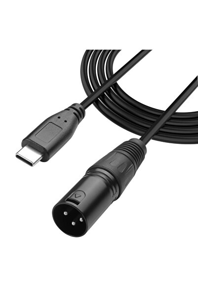 YACSEJAO Cablu audio USB C la XLR de 3.3FT, cablu stereo cu ieșire USB Type C...