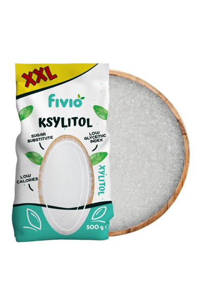 Fivio Xylitol from wood cellulose 500 g