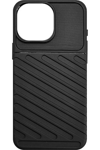 POWERTECH Θήκη Thunder Mob-1998 για iPhone 16 Pro Max Μαύρο Κωδικός: MOB-1998