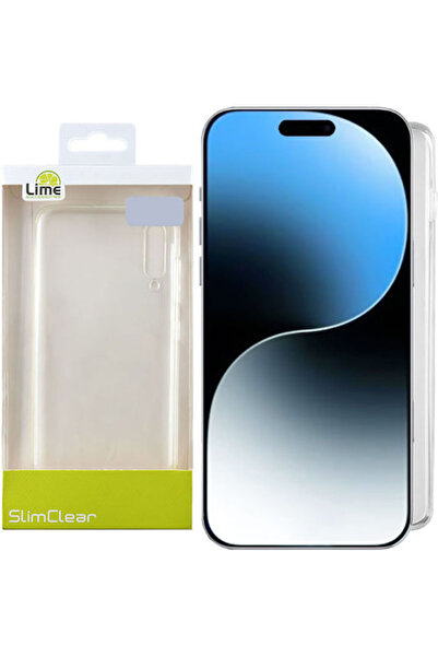 Lime&co Lime Slimclear Πίσω Κάλυμμα Σιλικόνης Διαφανές (iPhone 16 Pro)