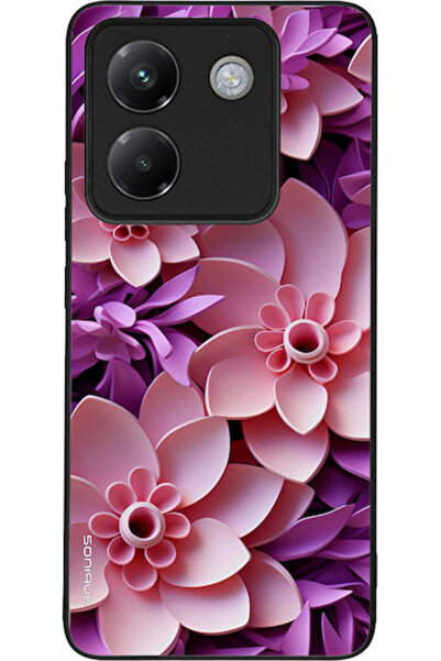 Other Θήκη Sonique Σειράς 3D Λουλουδιών για Xiaomi Poco M7 Pro 5G Ροζ