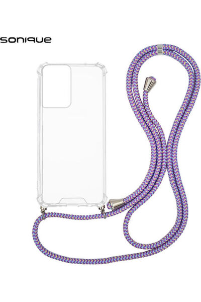 Other Sonique Armor Διαφανής Θήκη Σιλικόνης με Κορδόνι για Motorola Moto G85 ...