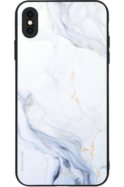 Other Sonique Μαρμάρινη Θήκη για Apple iPhone Xs Max Λευκό 02
