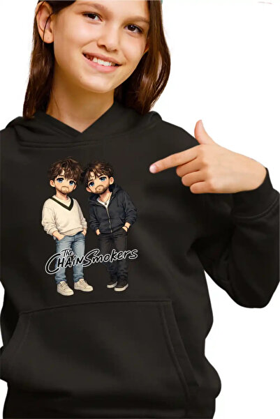 OEM Hanorac Copii Fete The Chainsmokers Anime Cartoon