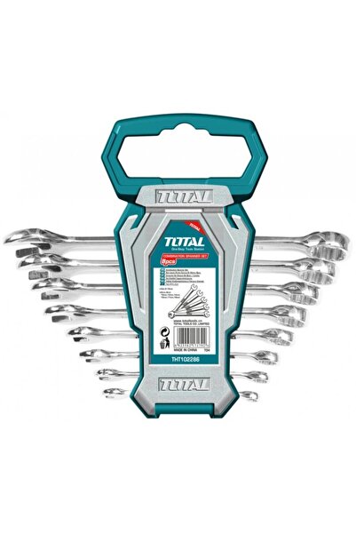 TOTAL Set de 8 chei combinate - 6-19mm
