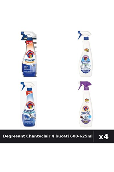 Chanteclair Set 4 Degresant Universal 600-625ml - Bicarbonat, Lavanda, Extra ...