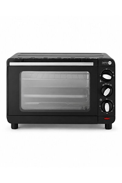 SwitchON Mini cuptor electric – 1200W, 13L, 3 moduri de gătire, timer 60 min,...