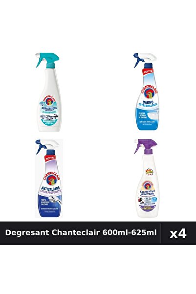 Chanteclair Set 4 Degresant Universal 600ml-625ml - Anti-Miros, Lavanda, Extr...