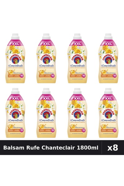 Chanteclair Pachet 8 Balsam Rufe 1800ml 90 Spalari - Flori de Portocal, Parfu...
