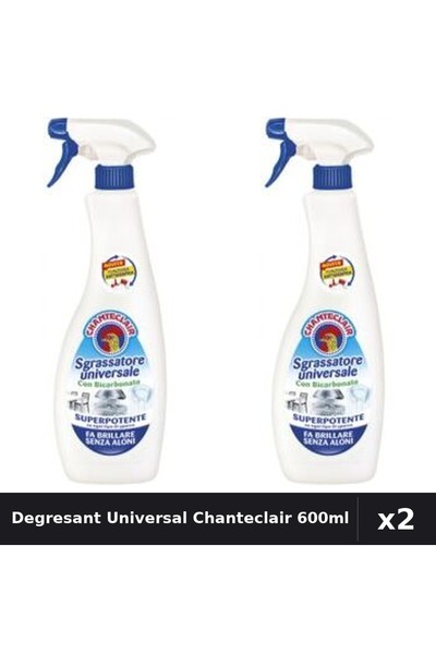 Chanteclair Set 2 Degresant Universal 600ml - Bicarbonat, Curățenie Eficientă